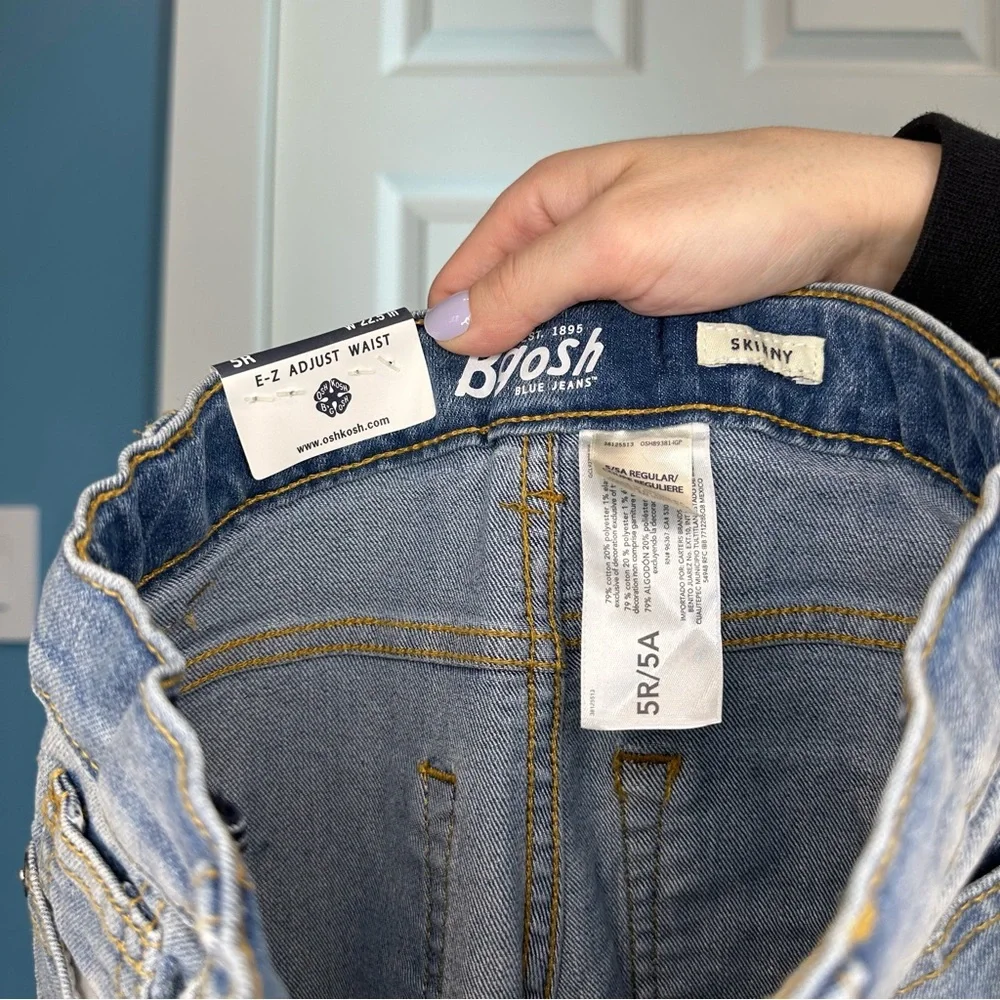 Oshkosh Boys Skinny‎ Jeans Size 5R NWT